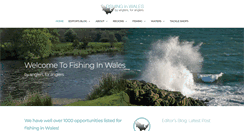 Desktop Screenshot of fishingwales.net